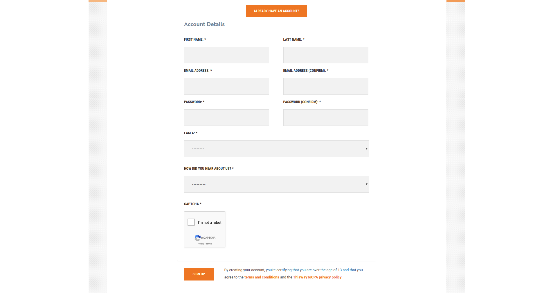 TWTCPA form